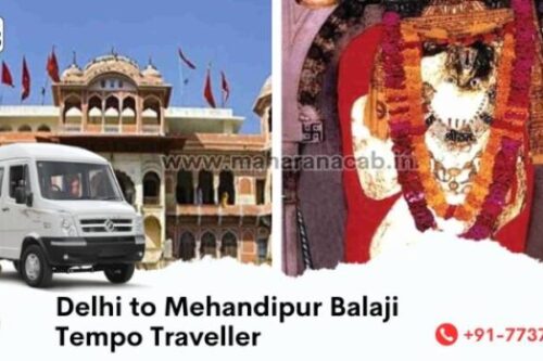 Delhi to Mehandipur Balaji Tempo Traveller