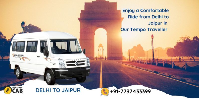 Delhi To jaipur tour by tempo traveller